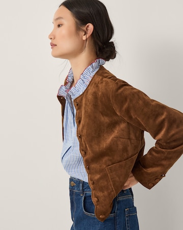 Monsoon Isla Suedette Jacket