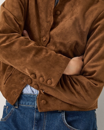 Monsoon Isla Suedette Jacket