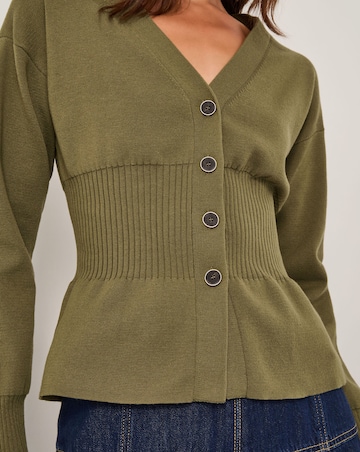 Monsoon Suzy Fitted V-Neck Cardigan