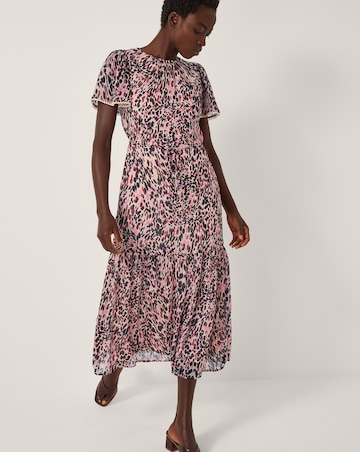 Monsoon Sisi Animal Print Midi Dress
