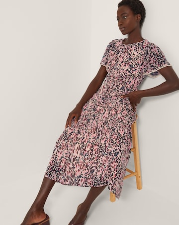 Monsoon Sisi Animal Print Midi Dress