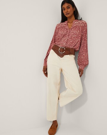 Monsoon Laurelie Floral Jersey Blouse