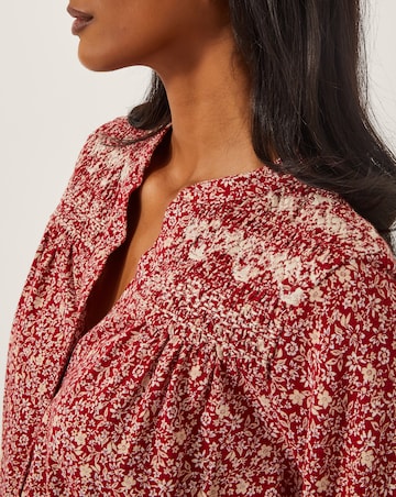 Monsoon Laurelie Floral Jersey Blouse