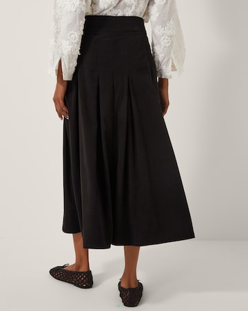 Monsoon Shan Stretch Corduroy Midi Skirt