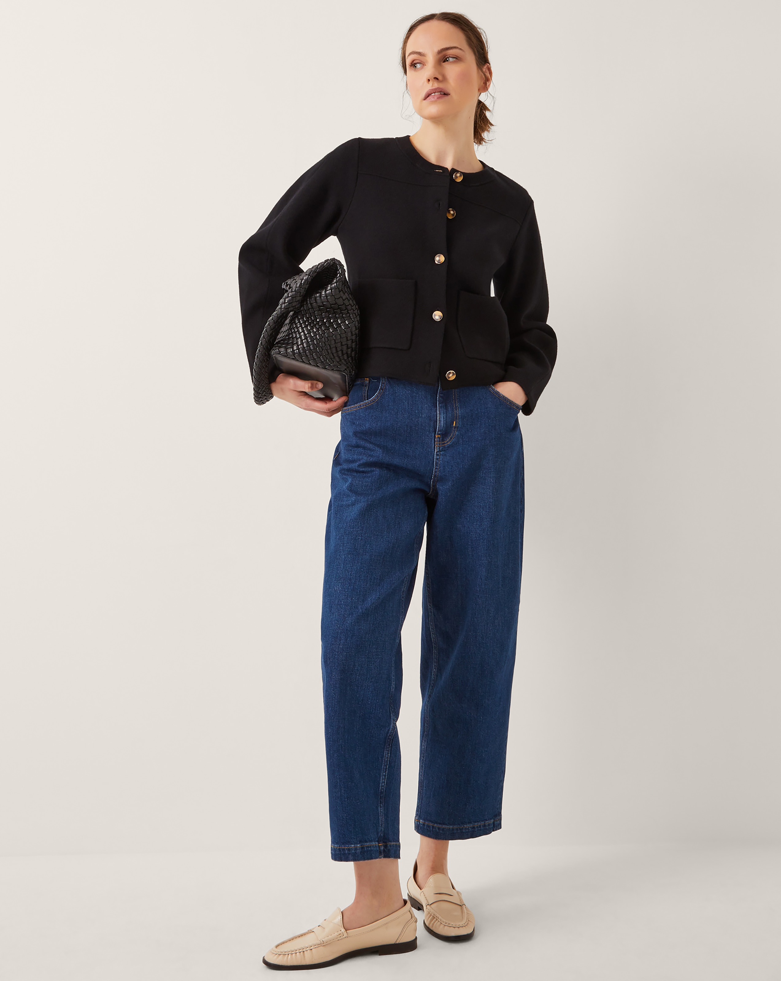 Monsoon Bria Crew Neck Cardigan