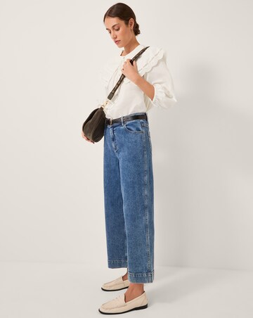 Monsoon Connie Puff Sleeve Collar Blouse