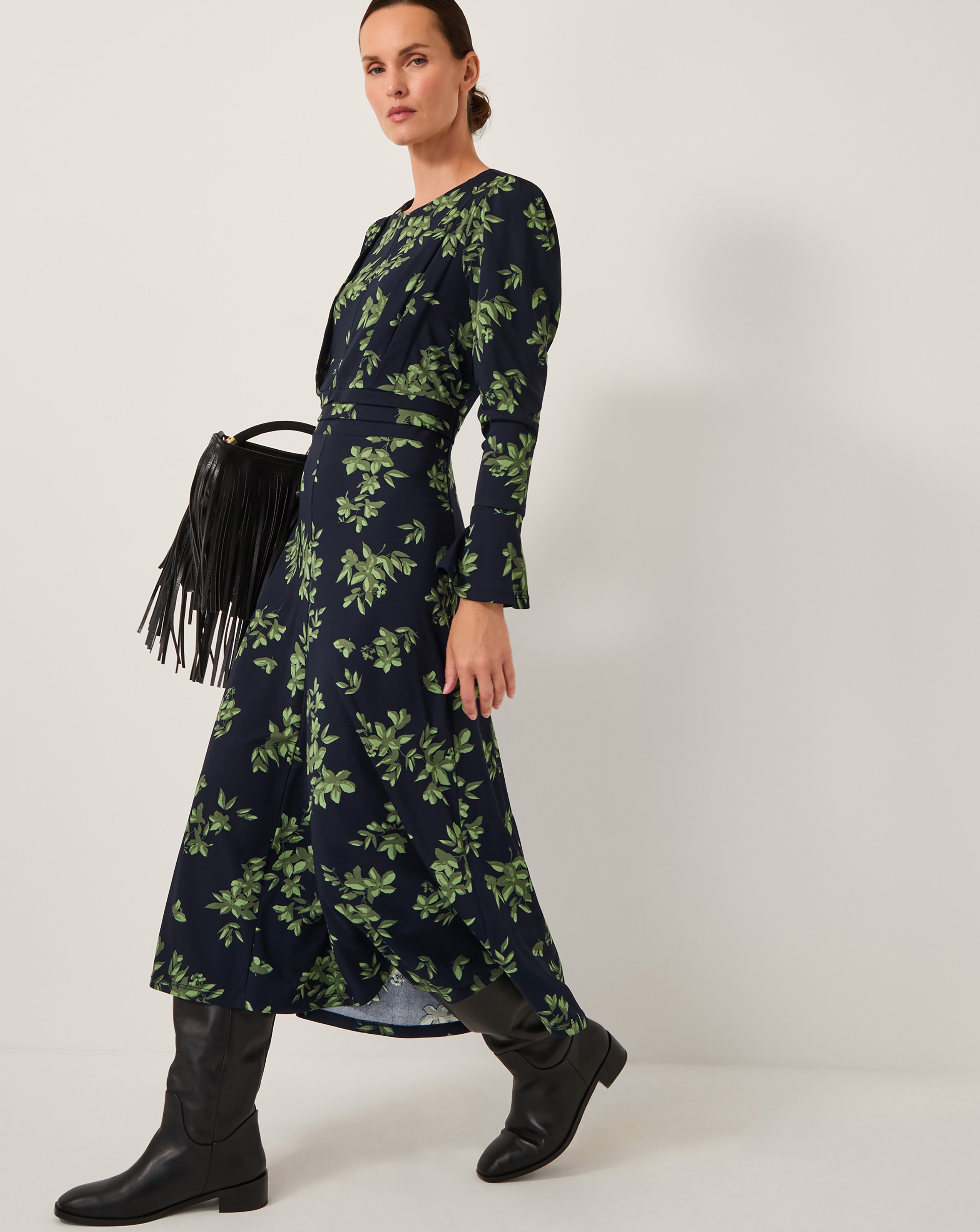 Monsoon Joules Jersey Midi Dress