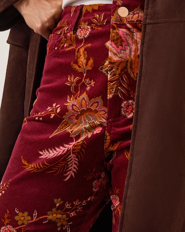 Monsoon Yasmina Floral Flare Trousers