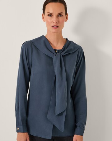 Monsoon Drew Tie-Neck Blouse