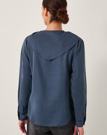 Monsoon Drew Tie-Neck Blouse