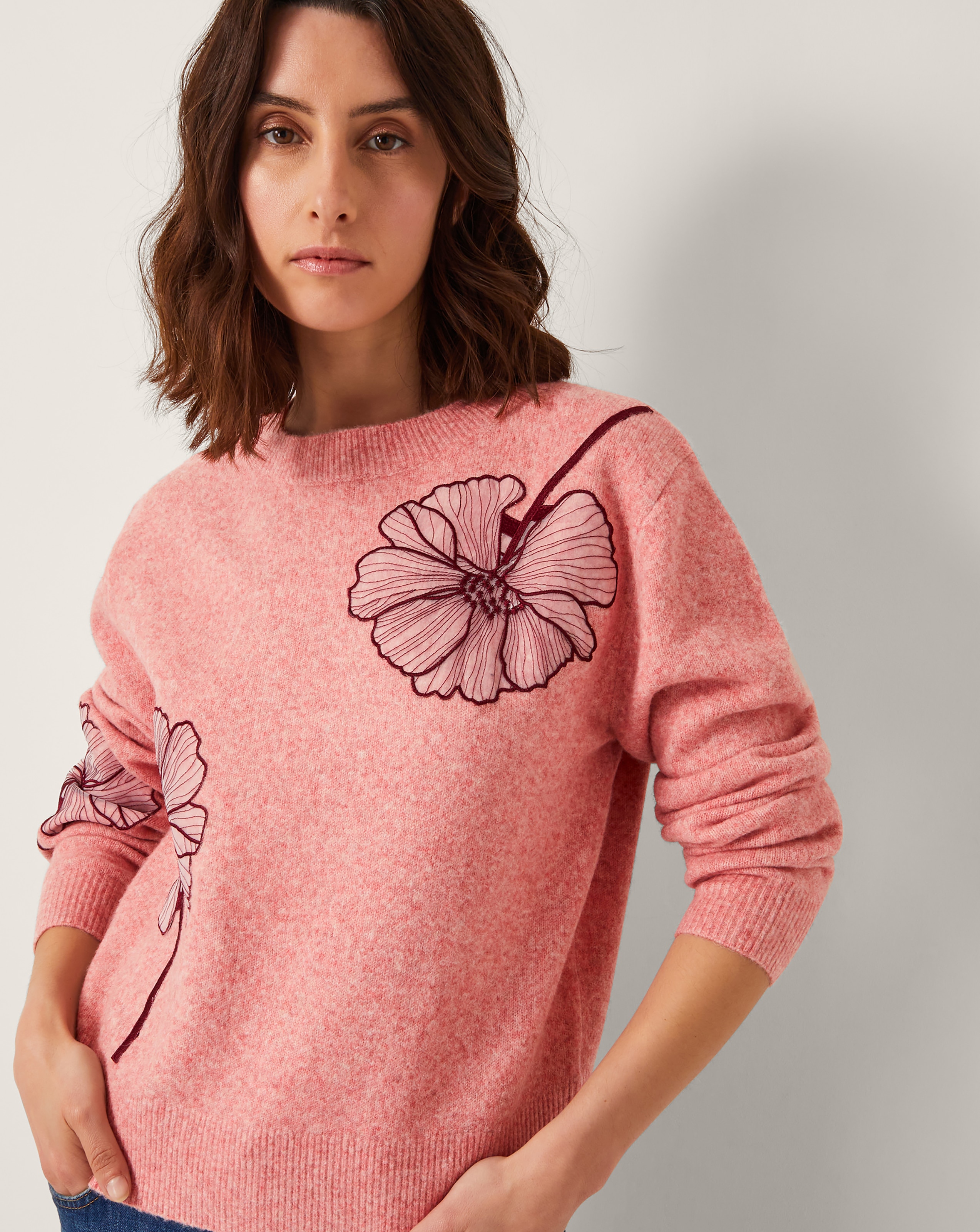 Monsoon Abi Floral Jumper
