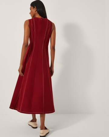 Monsoon Hope A-Line Denim Midi Dress