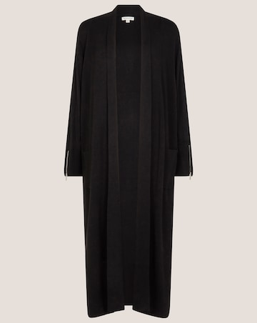 Monsoon Sade Zip Longline Cardigan