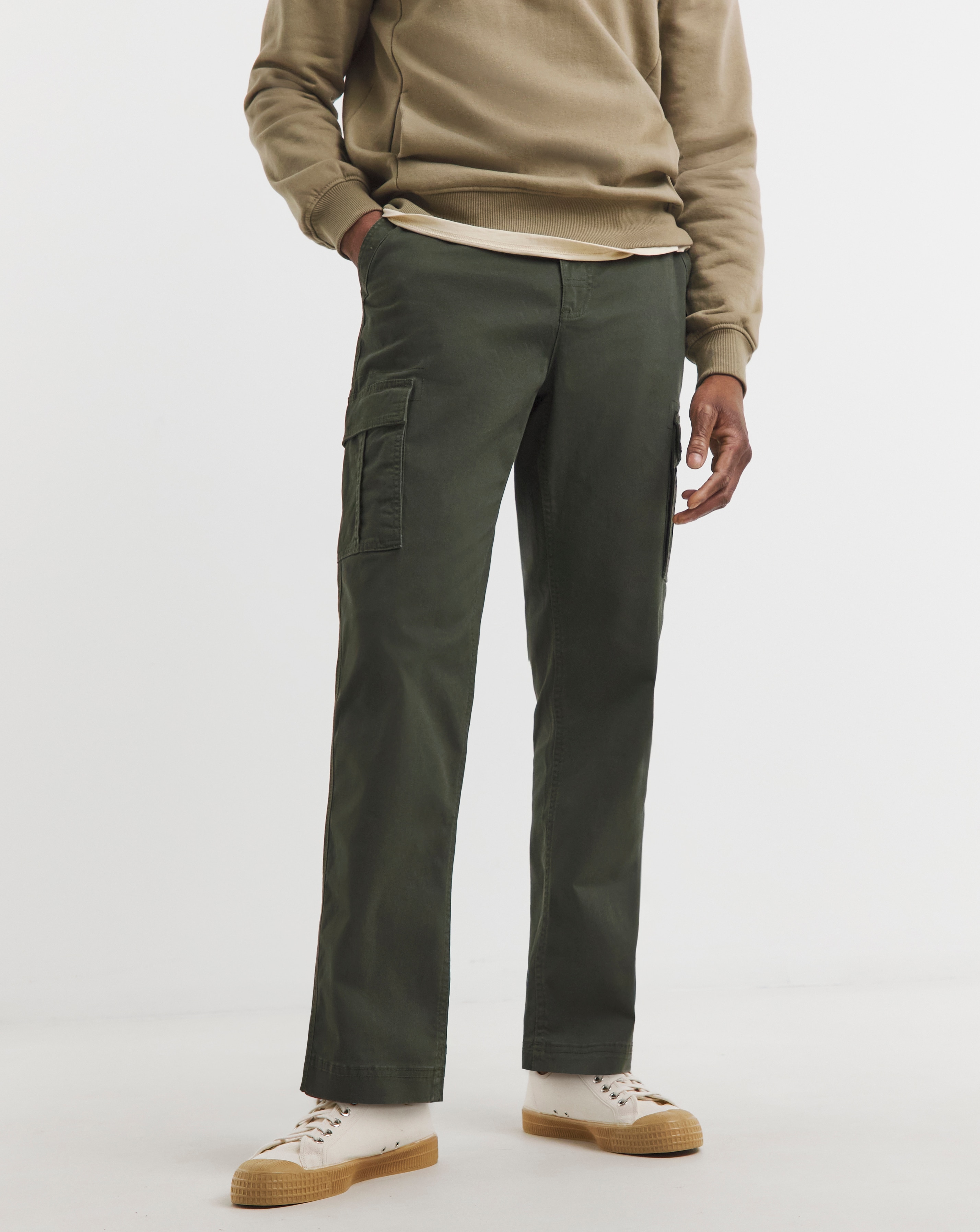 Cotton Stretch Cargo Trouser
