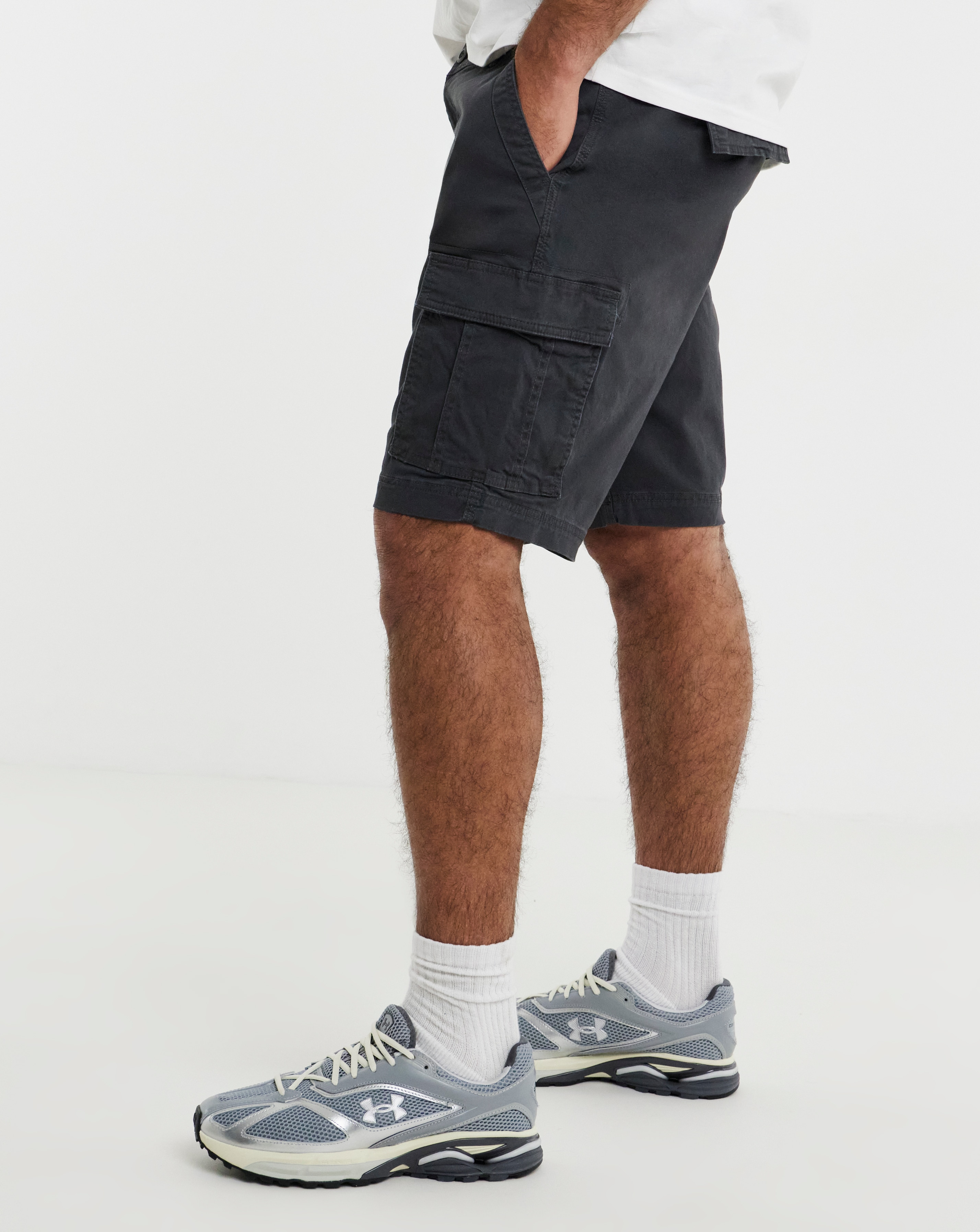 Cotton Stretch Cargo Short
