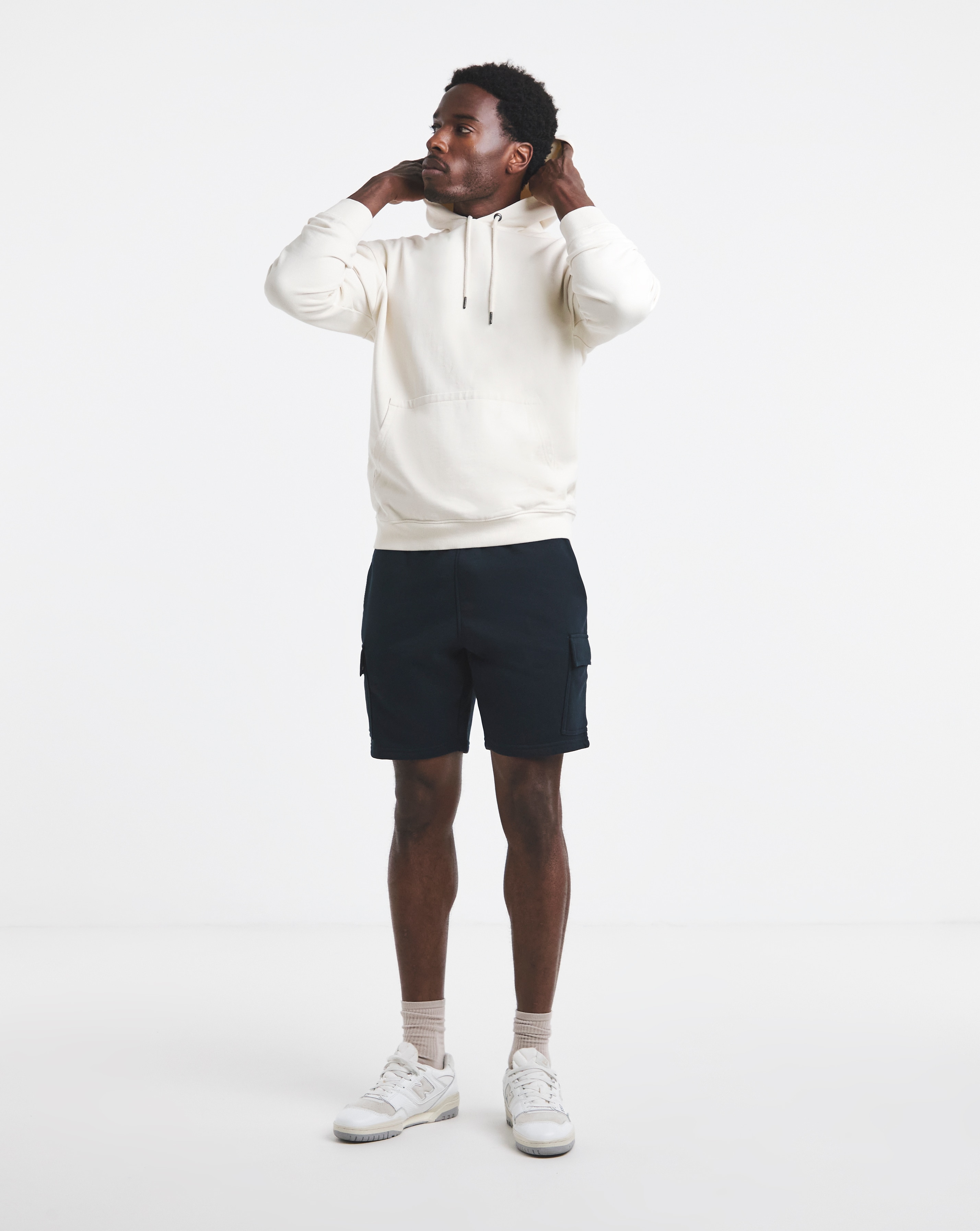 Jersey Sweat Cargo Short