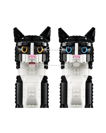LEGO Ideas Tuxedo Cat  21349