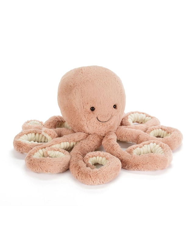 JellyCat - Odell Octopus - Peach