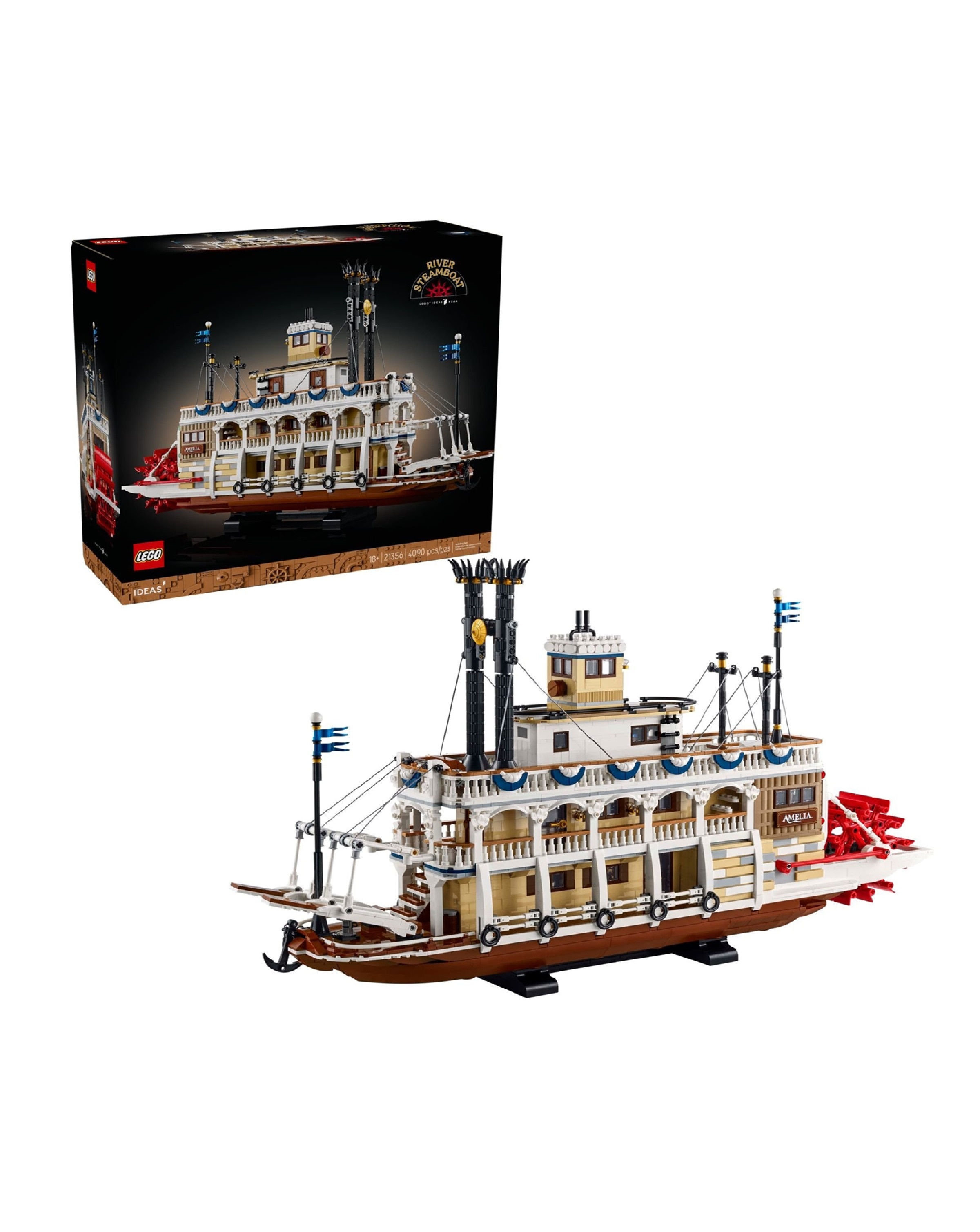 LEGO River Steamboat 21356