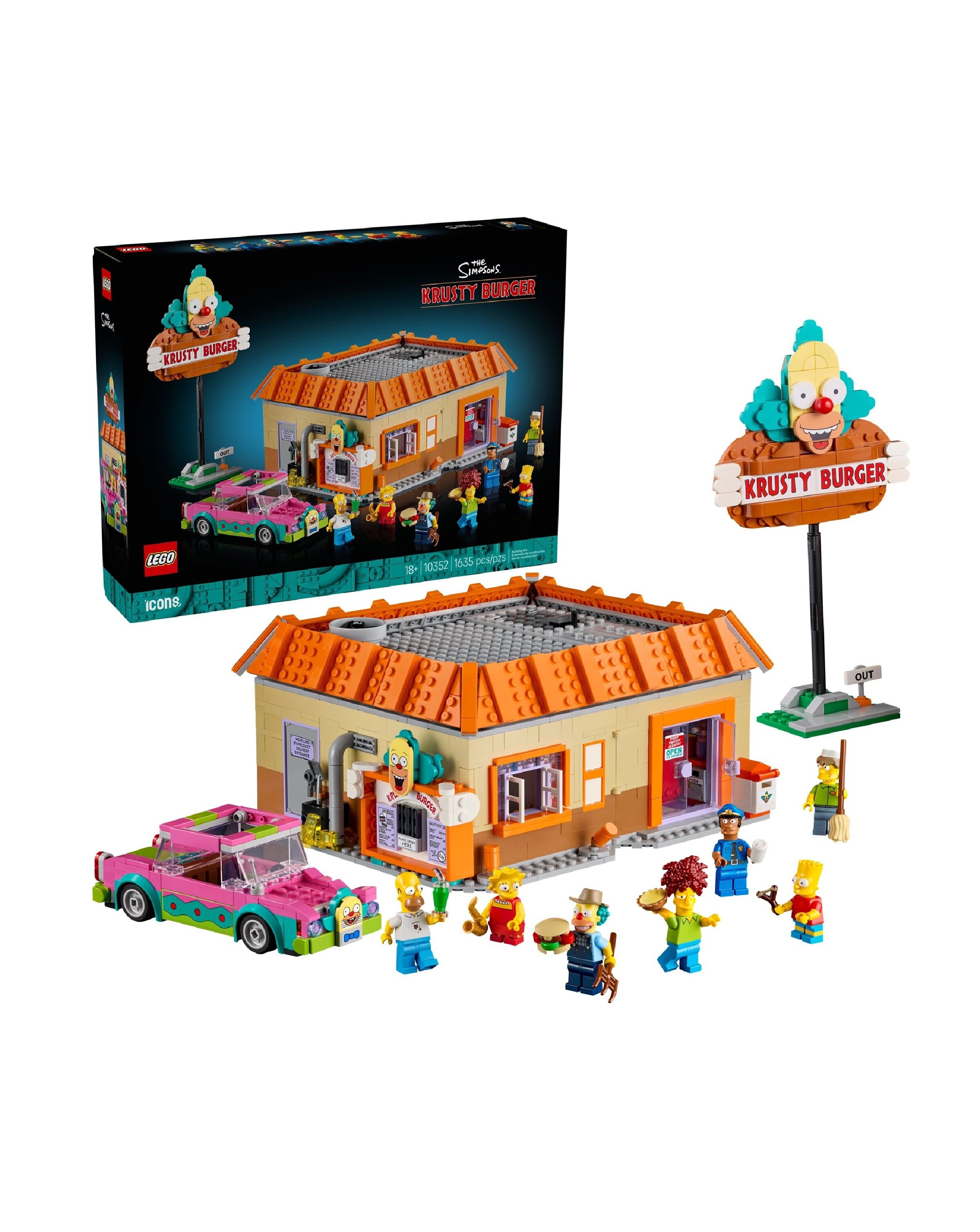 LEGO The Simpsons Krusty Burger 10352