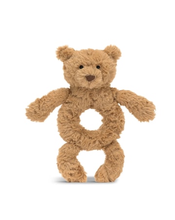 Jellycat - Bartholomew Bear Ring Rattle