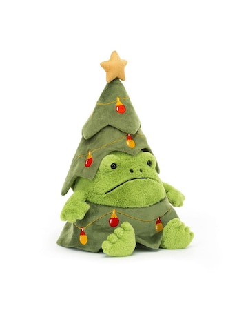 JellyCat  Ricky Rain Frog Christmas Tree
