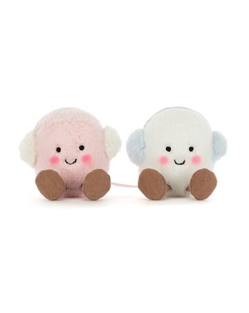 JellyCat -  Toastie Pink  Marshmallows