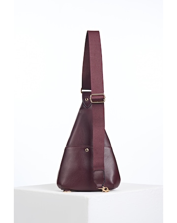 Luella Grey Darla Black Cherry Sling Crossbody
