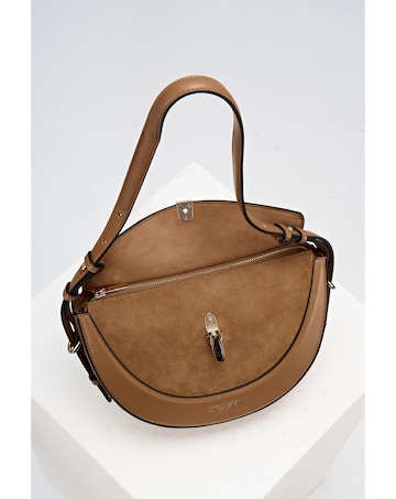 Luella Grey Angelina Tan Multiway Shoulder Saddle Bag