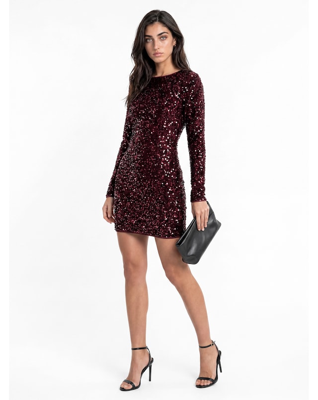 Lovedrobe Sequin Bodycon Mini Dress