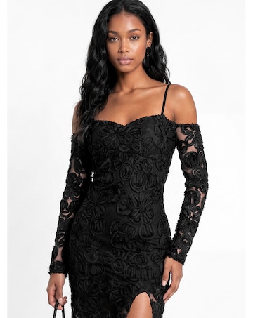 Maya Deluxe Textured Maxi Dress