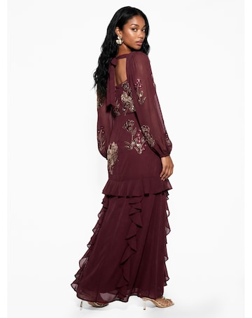 Maya Deluxe Embellished Maxi Dress