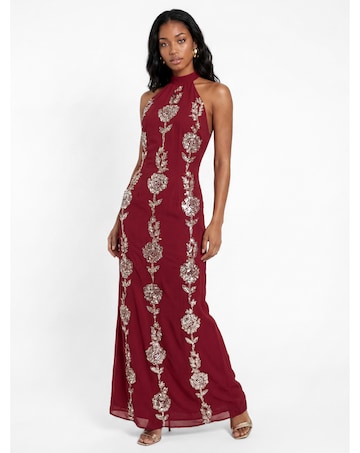 Maya Deluxe Embellished Maxi Dress