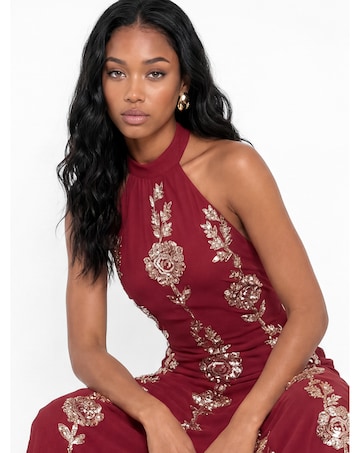 Maya Deluxe Embellished Maxi Dress