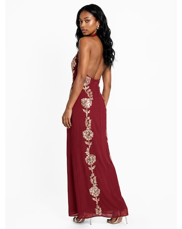 Maya Deluxe Embellished Maxi Dress
