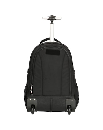 Enrico Benetti Cornell Polyester 17" Laptop Trolley Backpack