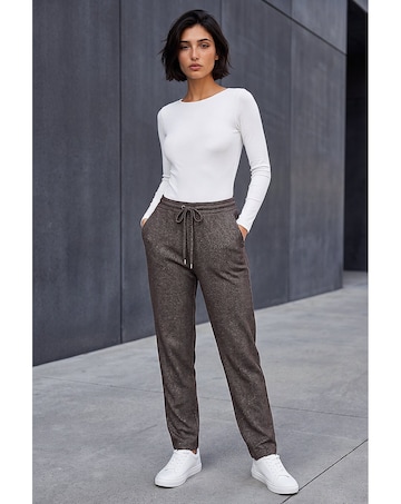 Roman Petite Abstract Stretch Trousers