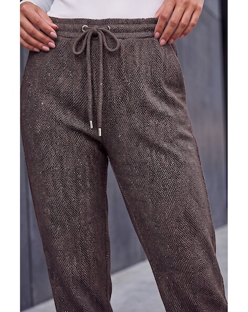 Roman Petite Abstract Stretch Trousers