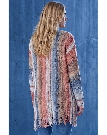 Roman Boucle Fringe Knit Jumper