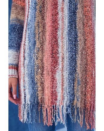 Roman Boucle Fringe Knit Jumper
