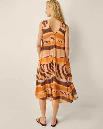 Monsoon Nadia Animal Midi Dress
