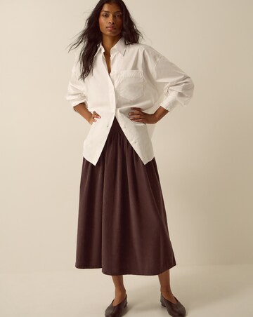 Monsoon Jenny Corduroy Midi Skirt