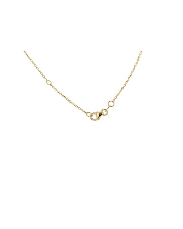 9ct Gold Diamond Cut Ovals Necklace