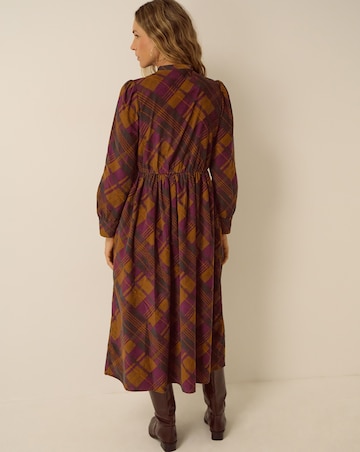 Monsoon Melinda Corduroy Midi Dress