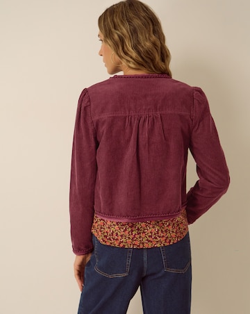 Monsoon Fay Flower Corduroy Jacket