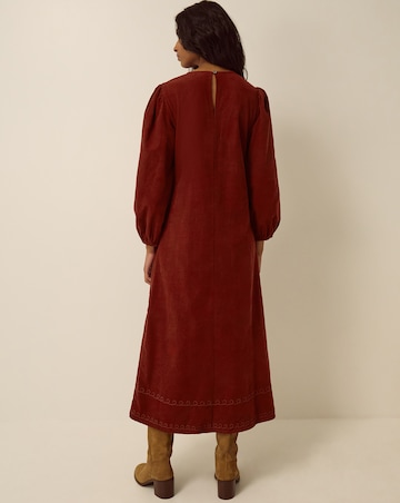 Monsoon Joyce Corduroy Midi Dress