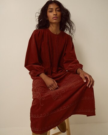 Monsoon Joyce Corduroy Midi Dress
