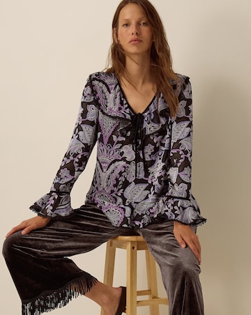 Monsoon Claudia Floral Devor Top