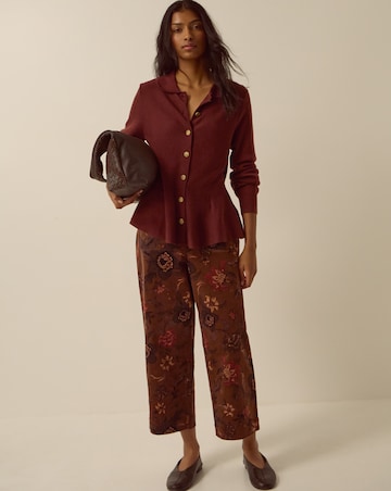 Monsoon Kay Collar Cardigan