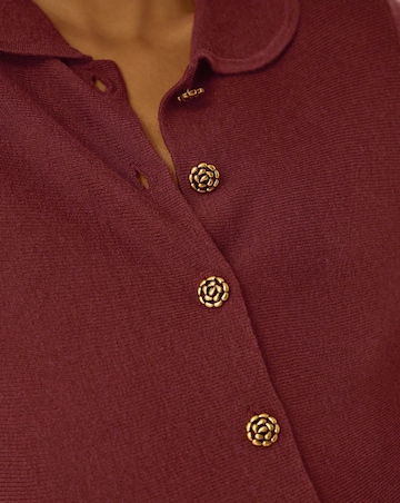 Monsoon Kay Collar Cardigan